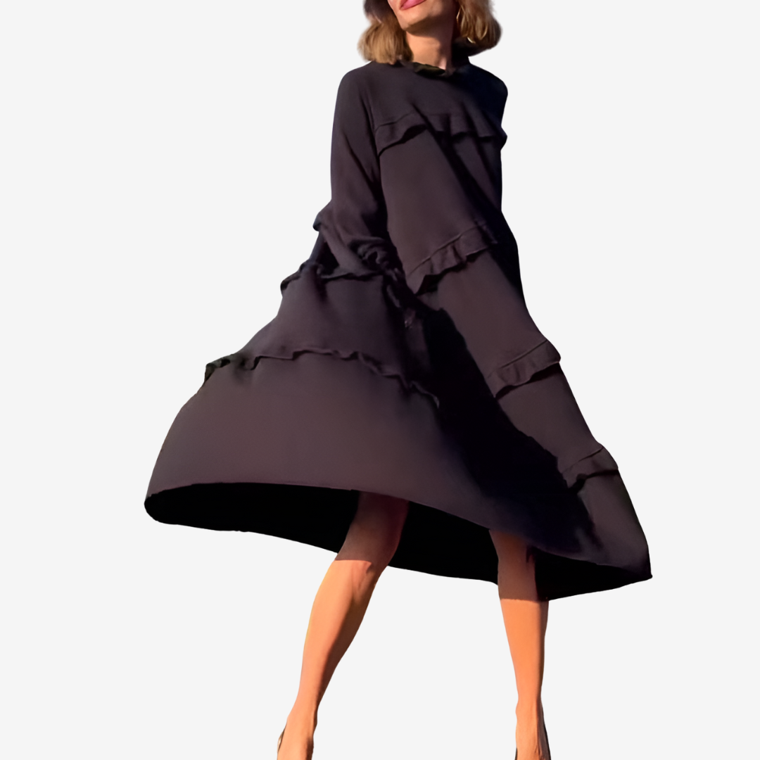 Zeffaro™ | Robe Midi à Volants