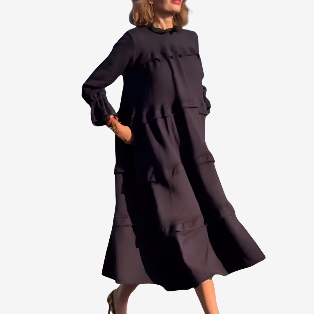 Zeffaro™ | Robe Midi à Volants
