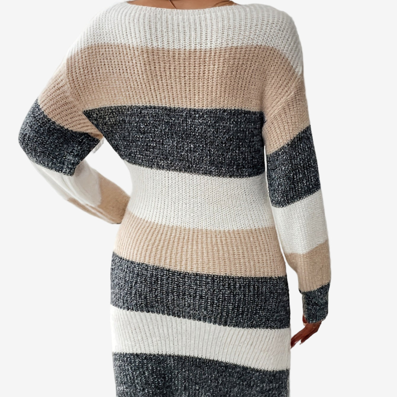 Zeffaro™ | Robe Pull Rayée
