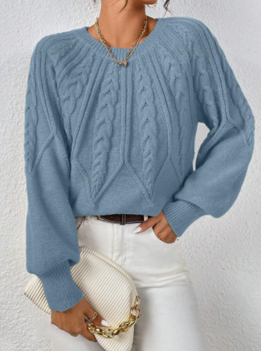 Zeffaro™ | PULL EN TRESSÉ ÉLÉGANT