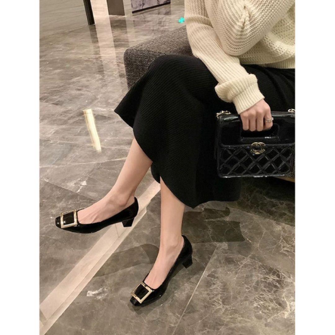 Zeffaro™ | Sandales élégantes à talon moyen et bout carré