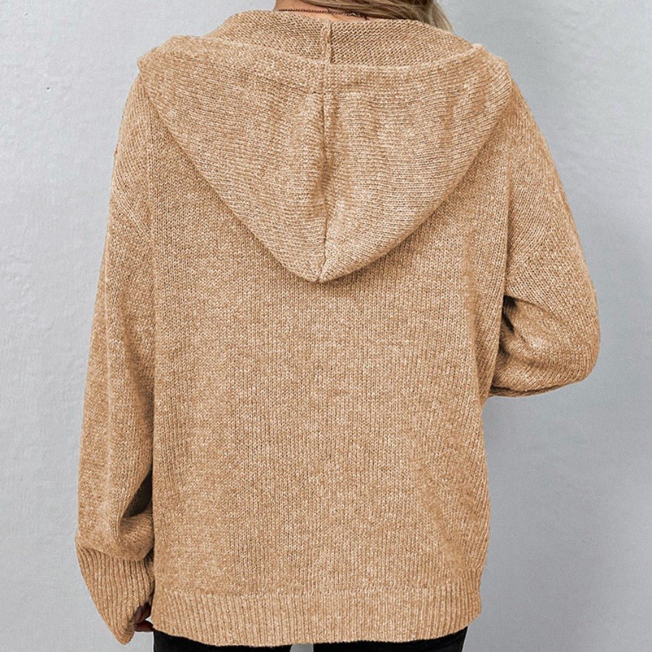 Zeffaro™ | Cardigan à Capuche et Boutons